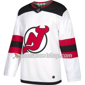 Adidas Maillot de Hockey New Jersey Devils Blank Blanc Authentic - Homme